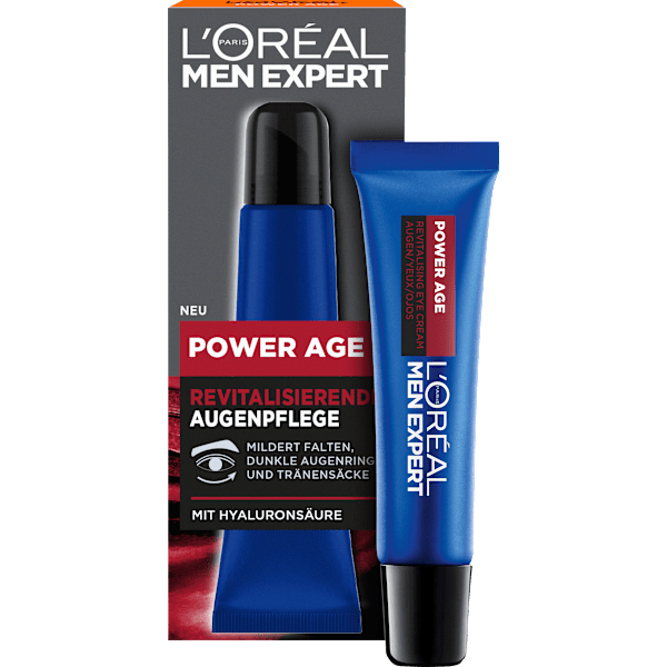 Augencreme Power Age mit Hyaluronsäure L'ORÉAL PARiS MEN EXPERT