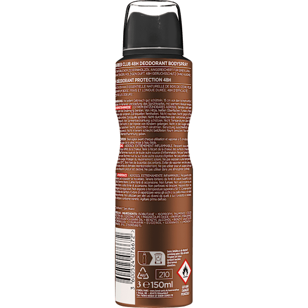 Deospray Barber Club L'ORÉAL PARiS MEN EXPERT