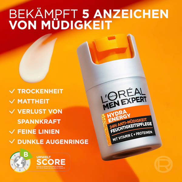 Geschenkset Hydra Energy Pflege + Reinigung 2tlg L'ORÉAL PARiS MEN EXPERT