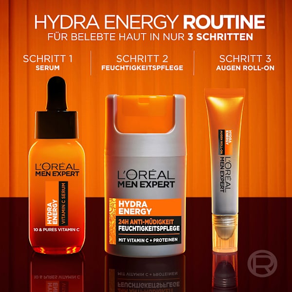 Geschenkset Hydra Energy Pflege + Reinigung 2tlg L'ORÉAL PARiS MEN EXPERT