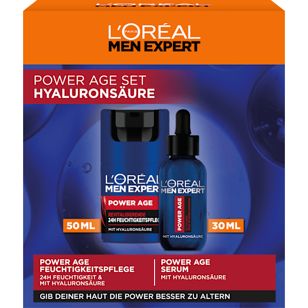 Geschenkset Power Age mit Hyaluronsäure 2tlg L'ORÉAL PARiS MEN EXPERT