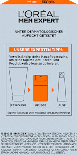 Gesichtscreme Anti-Falten, Feuchtigkeitspflege mit Vitamin E L'ORÉAL PARiS MEN EXPERT