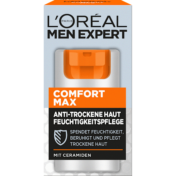 Gesichtscreme Comfort Max, Feuchtigkeitspflege mit Ceramiden L'ORÉAL PARiS MEN EXPERT