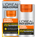 Gesichtscreme Hydra Energy, Feuchtigkeitspflege mit Vitamin C, 24h Anti-Müdigkeit LSF 15 L'ORÉAL PARiS MEN EXPERT