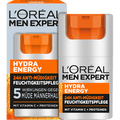 Gesichtscreme Hydra Energy, Feuchtigkeitspflege mit Vitamin C, 24h Anti-Müdigkeit L'ORÉAL PARiS MEN EXPERT
