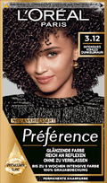 Haarfarbe 3.12 Intensives Kühles Dunkelbraun L'ORÉAL PARiS PRÉFÉRENCE