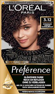 Haarfarbe 3.12 Intensives Kühles Dunkelbraun L'ORÉAL PARiS PRÉFÉRENCE