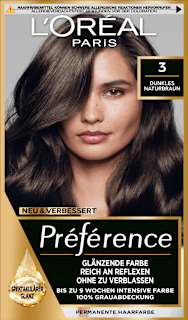 Haarfarbe 3 Dunkles Naturbraun L'ORÉAL PARiS PRÉFÉRENCE