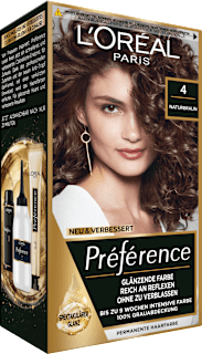 Haarfarbe 4 Naturbraun L'ORÉAL PARiS PRÉFÉRENCE