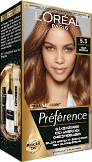 Haarfarbe 5.3 Helles Goldbraun L'ORÉAL PARiS PRÉFÉRENCE