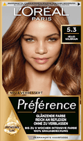 Haarfarbe 5.3 Helles Goldbraun L'ORÉAL PARiS PRÉFÉRENCE