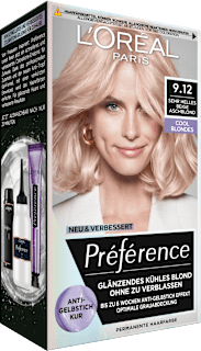 Haarfarbe 9.12 Cool Blondes Sehr Helles Beige Aschblond L'ORÉAL PARiS PRÉFÉRENCE