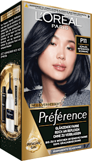 Haarfarbe P11 Kühles Intensives Schwarz L'ORÉAL PARiS PRÉFÉRENCE