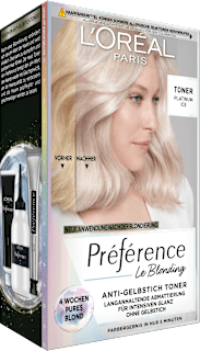 Haartoner 01 Platinum Ice L'ORÉAL PARiS PRÉFÉRENCE