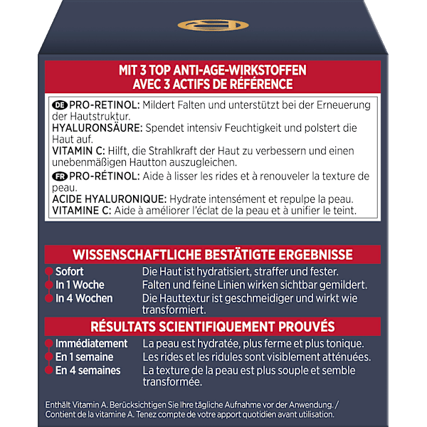 Anti Age Nachtcreme Revitalift Laser X3 L'ORÉAL PARiS REVITALIFT