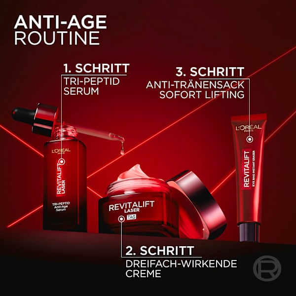 Anti-Aging Laser Gesichtscreme mit Pro-Retinol, Hyaluronsäure und Vitamin C L'ORÉAL PARiS REVITALIFT