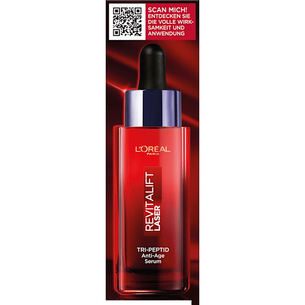 Anti-Aging Laser Serum mit Tri-Peptiden, Hyaluronsäure und Vitamin C L'ORÉAL PARiS REVITALIFT