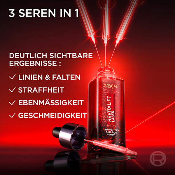 Anti-Aging Laser Serum mit Tri-Peptiden, Hyaluronsäure und Vitamin C L'ORÉAL PARiS REVITALIFT