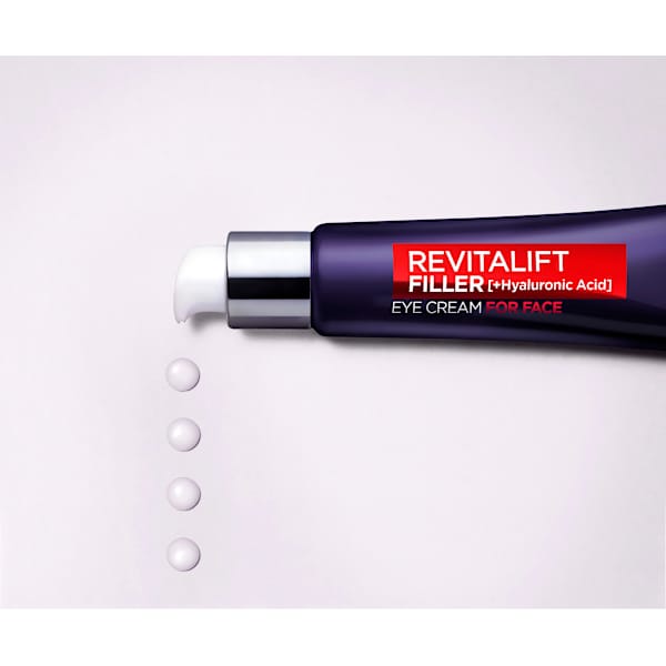 Augencreme + Gesicht Revitalift Filler, Hyaluronsäure L'ORÉAL PARiS REVITALIFT