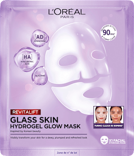 Gesichtsmaske Glass Skin Hydrogel Glow Mask L'ORÉAL PARiS REVITALIFT