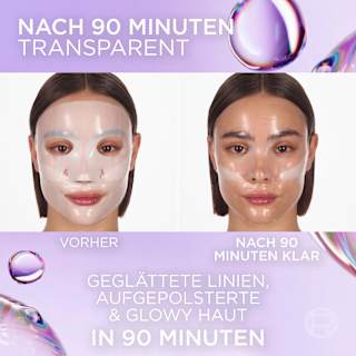 Gesichtsmaske Glass Skin Hydrogel Glow Mask L'ORÉAL PARiS REVITALIFT