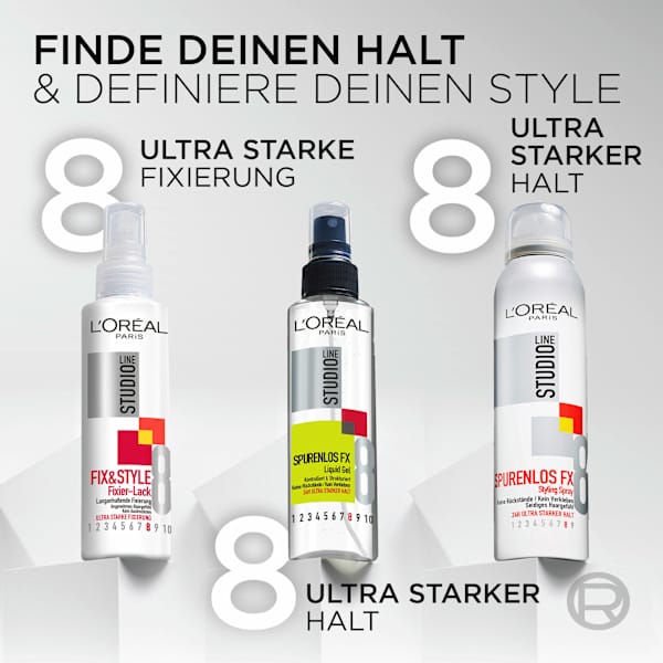 Haarlack Fix & Style Ultra-Stark L'ORÉAL PARiS STUDIO LINE