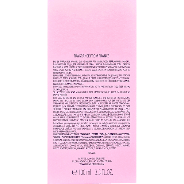 Her choice Eau de Parfum LA RIVE
