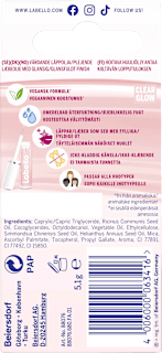Lip Oil Clear Glossy Finish Clear Labello