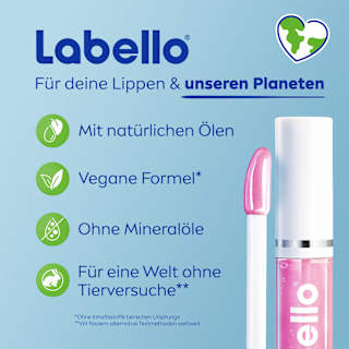 Lip Oil Glossy Finish Candy Pink Labello