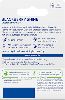 Lippenpflege Blackberry  Shine Labello