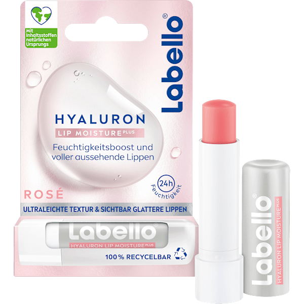 Lippenpflege Hyaluron Moisture Rosé Labello