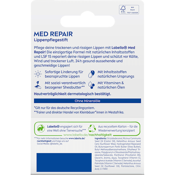 Lippenpflege Med Repair LSF 15 Labello