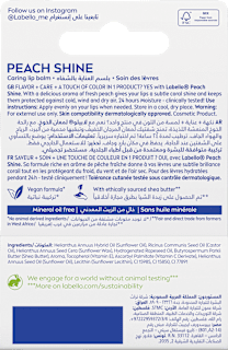 Lippenpflege Peach Shine Labello