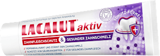 Zahnpasta aktiv Zahnfleischschutz & Gesunder Zahnschmelz  Lacalut