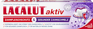 Zahnpasta aktiv Zahnfleischschutz & Gesunder Zahnschmelz  Lacalut
