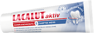 Zahnpasta aktiv Zahnfleischschutz & Sanftes Weiss Lacalut