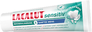Zahnpasta sensitiv Remineralisierung & Sanftes Weiss Lacalut