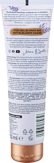Farb-Glanzbehandlung Glossing Icy Blonde LANGHAARMÄDCHEN