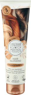 Farb-Glanzbehandlung Glossing Transparent LANGHAARMÄDCHEN