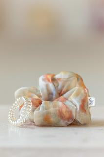 Scrunchie Aquarellprint LANGHAARMÄDCHEN