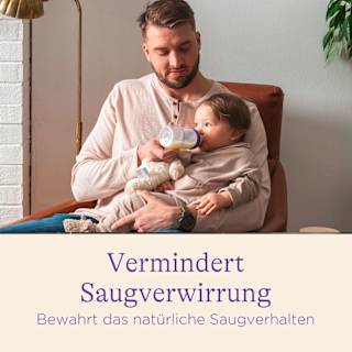 Babyflasche NaturalWave, ab 3 Monaten, 240ml Lansinoh
