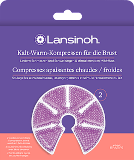 Kompressen Kalt & Warm für die Brust Lansinoh