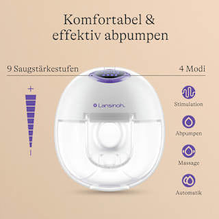 Milchpumpe tragbar, elektrisch Lansinoh