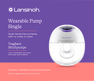 Milchpumpe tragbar, elektrisch Lansinoh