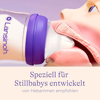 Trinksauger Natural Wave Gr. L, ab 6 Monaten Lansinoh
