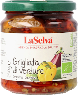 Gegrilltes Gemüse in Öl LaSelva