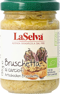 Gemüseaufstrich Artischocken Bruschetta LaSelva