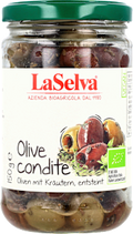 Olivenmix entsteint mit Kräutern LaSelva