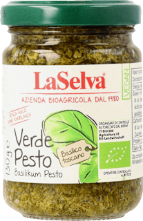 Pesto, Verde mit Basilikum LaSelva