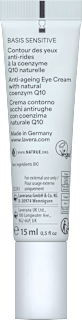Anti Falten Augencreme Q10  Basis Sensitiv lavera NATURKOSMETIK